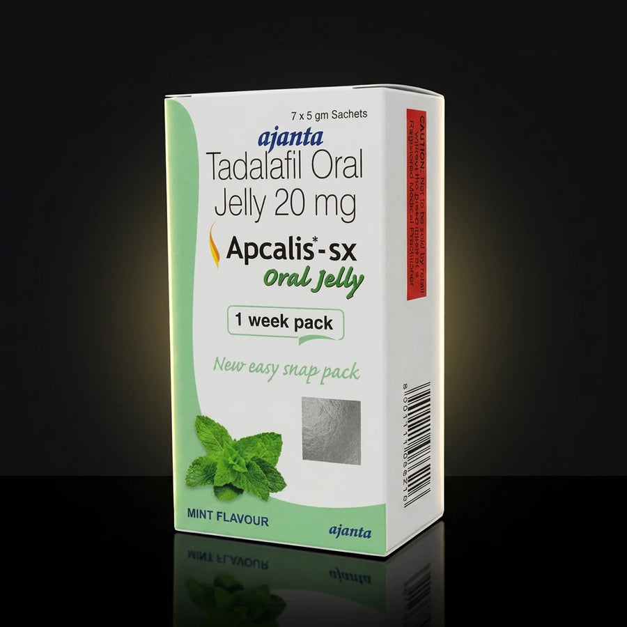 Apcalis-sx Oral Jelly (แอปคาลิส เอสเอ็กซ์) คืออะไร กินตอนไหน ใช้แก้อะไรและผลข้างเคียง